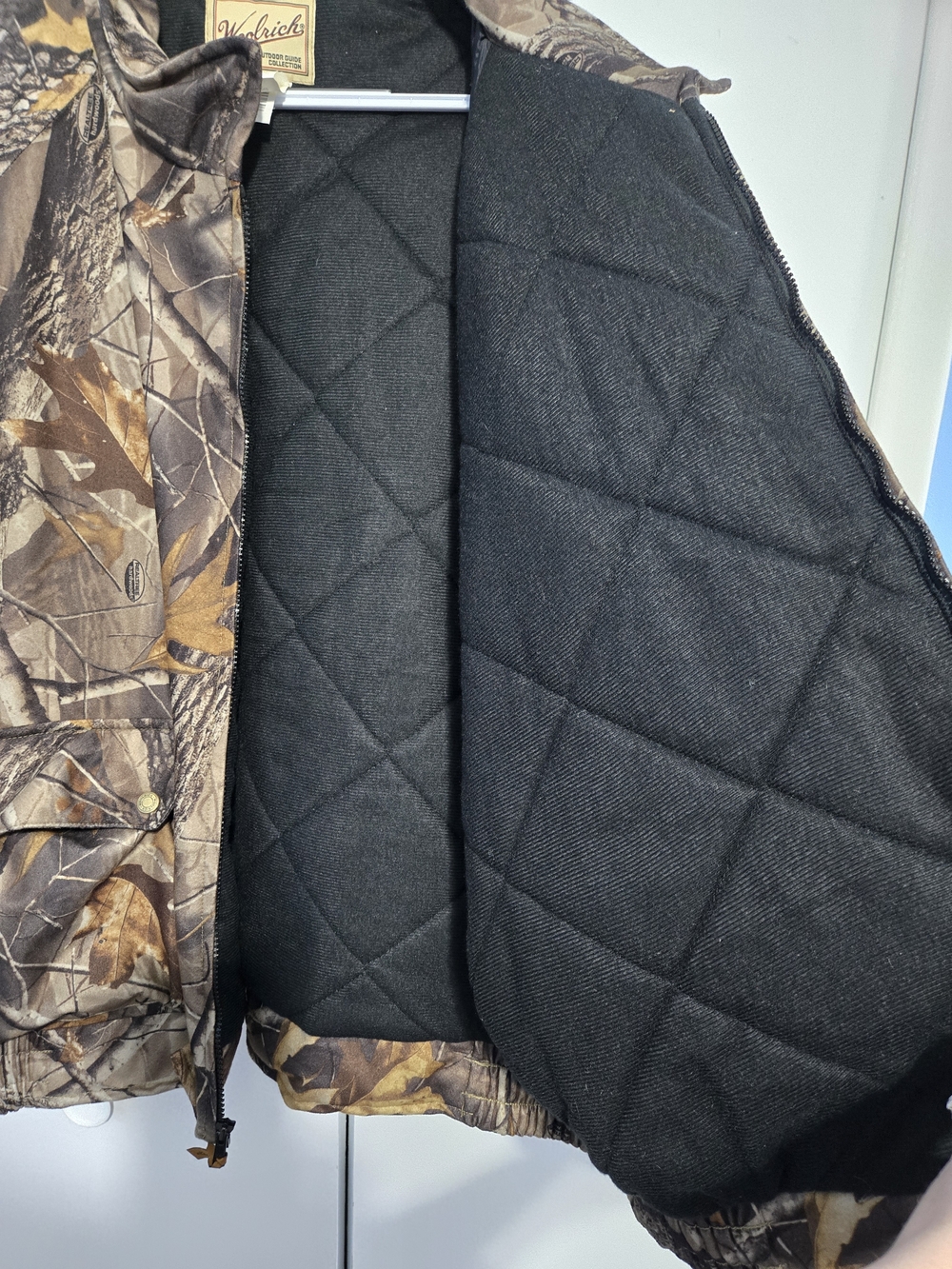Woolrich Outdoor Guide Camo Jacket 3XL Mens Hunting Realtree Style Insulated - Picture 7 of 10